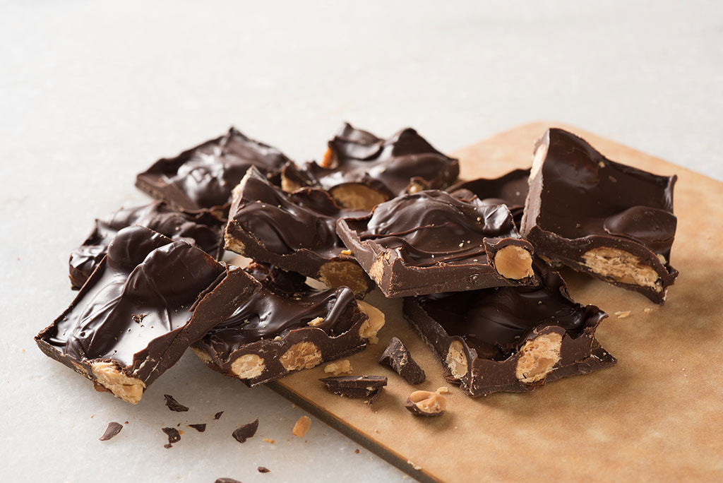 Dark Almond Bark - 72% Cocoa Content