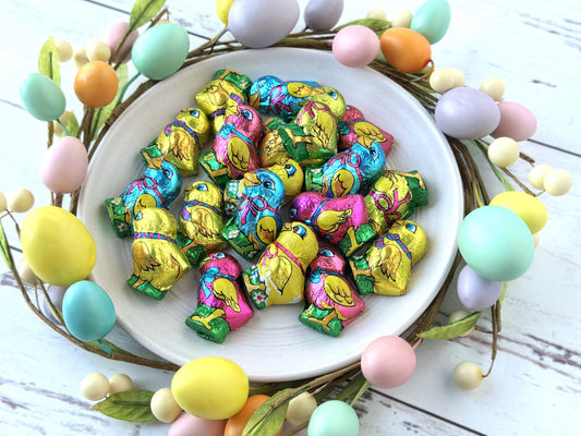 Foil Chocolate Chicks