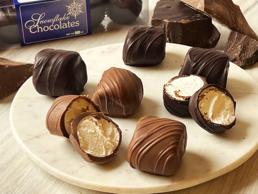 Chocolate covered Marshmallows